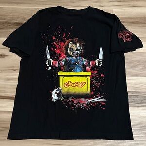 Universal Studios HHN 2023 Chucky Shirt